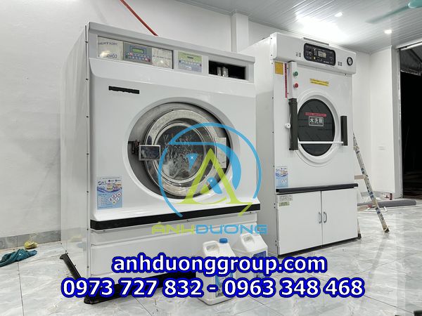 Máy giặt công nghiệp cũ nhật bãi Nipper 25kg